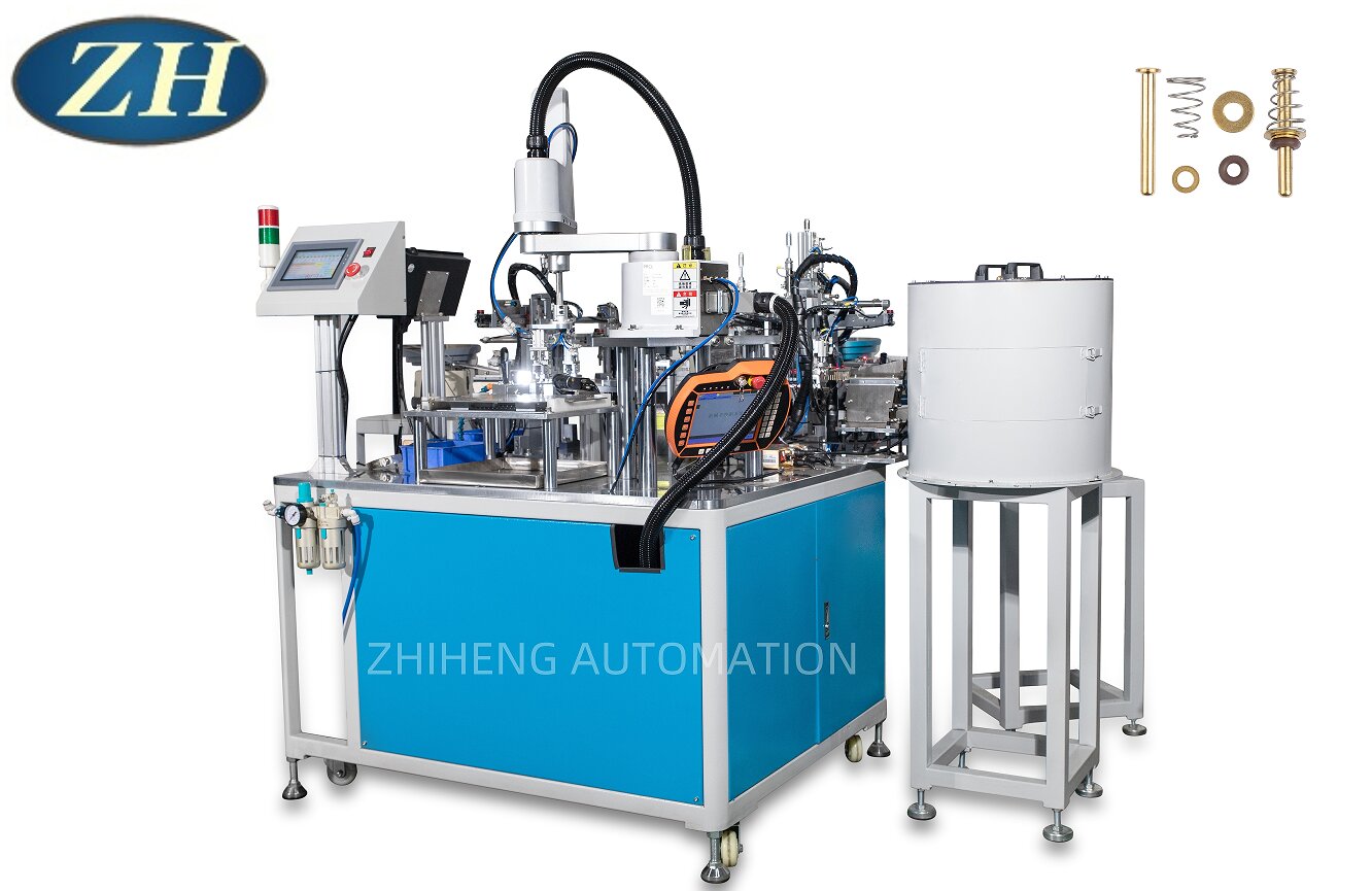 Høj grad af O-Ring Spring Double Pakning Assembly Machine Line