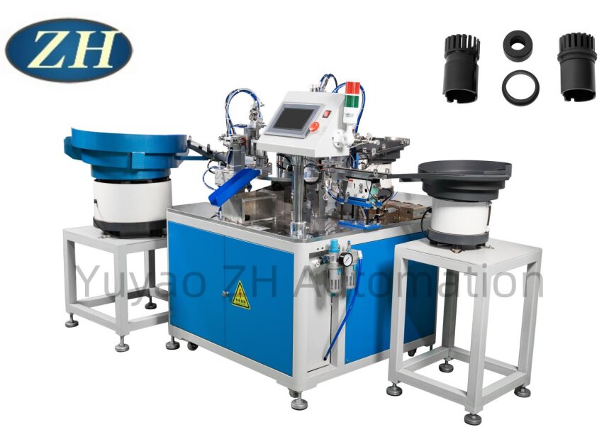Power Line Chuck Automatic Assembly Machine Let at vedligeholde