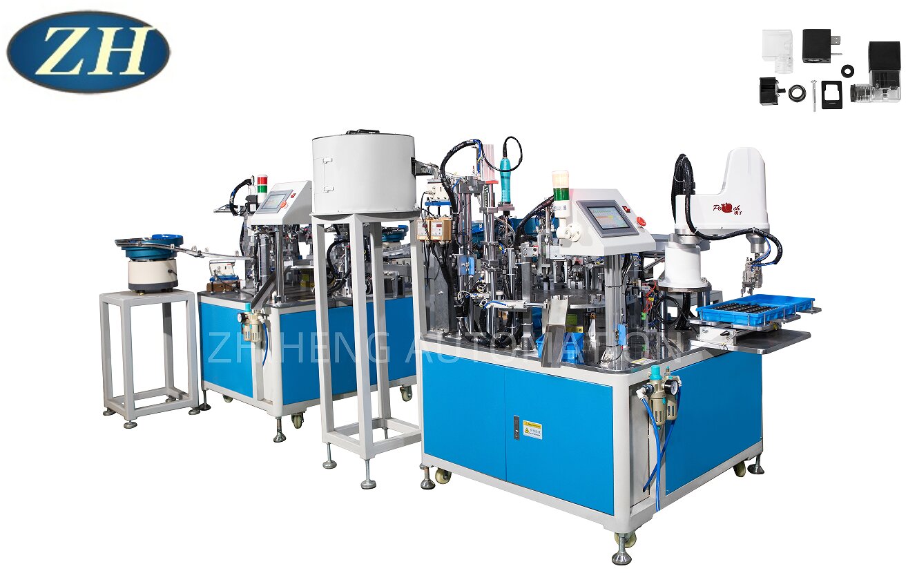 Magnetventil Assembly Machine Line God sikkerhed